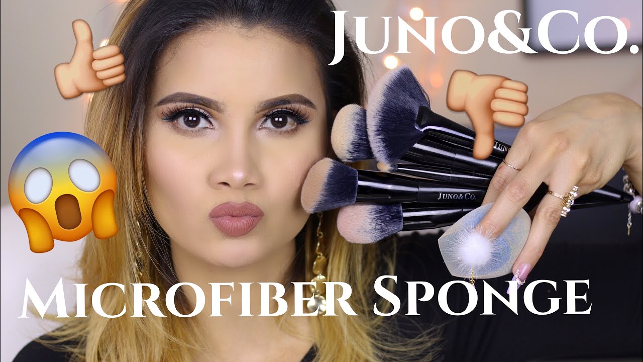 Testing JUNO Sponge / PRIMERA ESPONJA MICROFIBER 🤔 FUNCIONARA? JUNO&CO.