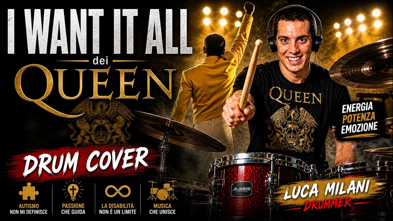 I Want It All  - ( drum cover QUEEN )