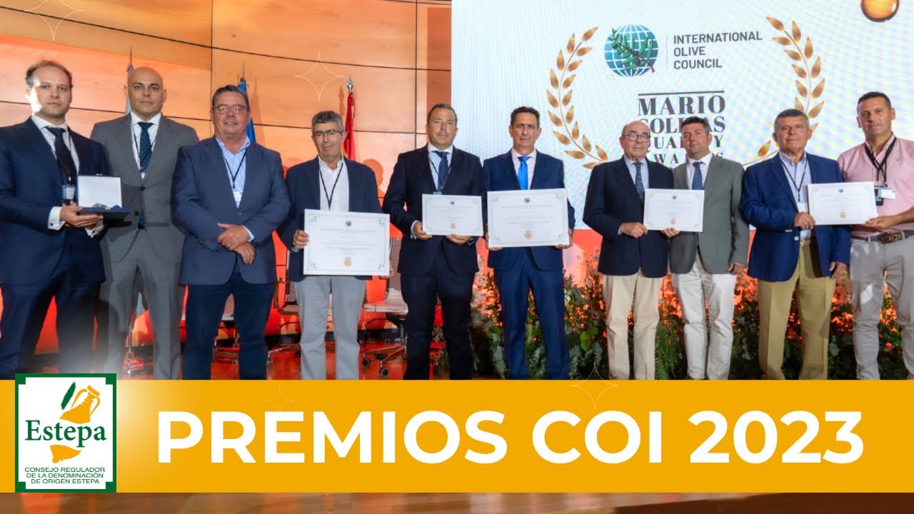 Gala de premios del COI 2023 - Denominación de Origen Estepa