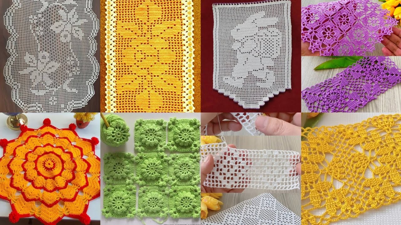 Most Beautiful & Attractive Crochet Handmade Lace and Lace Border New Design Ideas 2026 