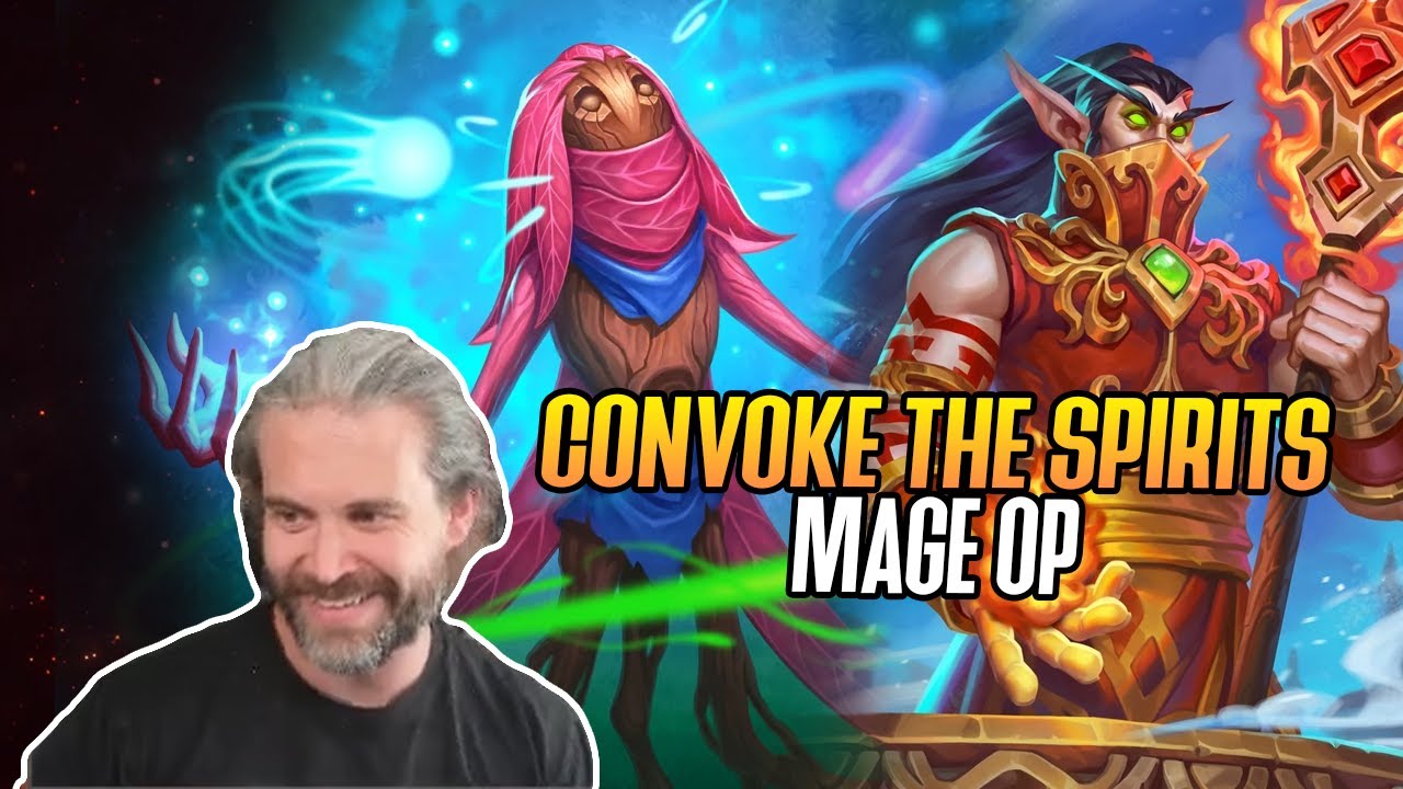 (Hearthstone) Convoke the Spirits Mage OP