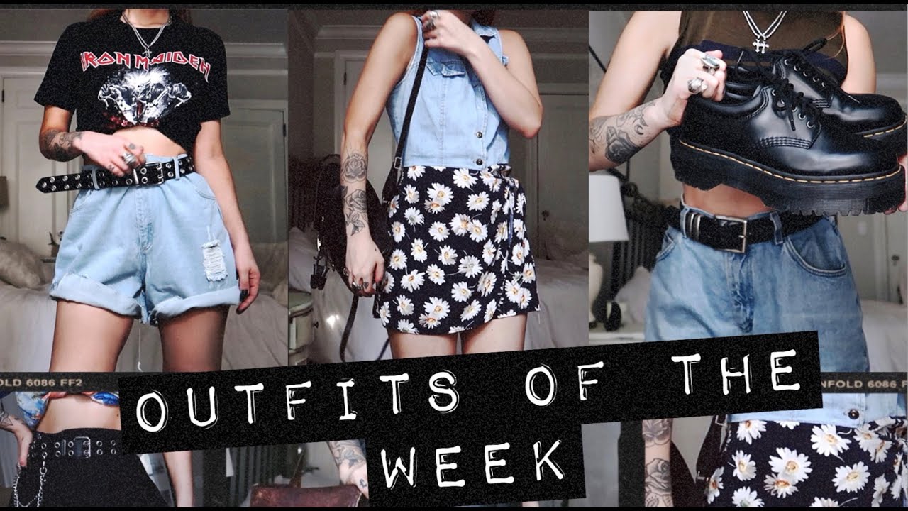 8 OUTFITS INSPIRED IN THE 90s