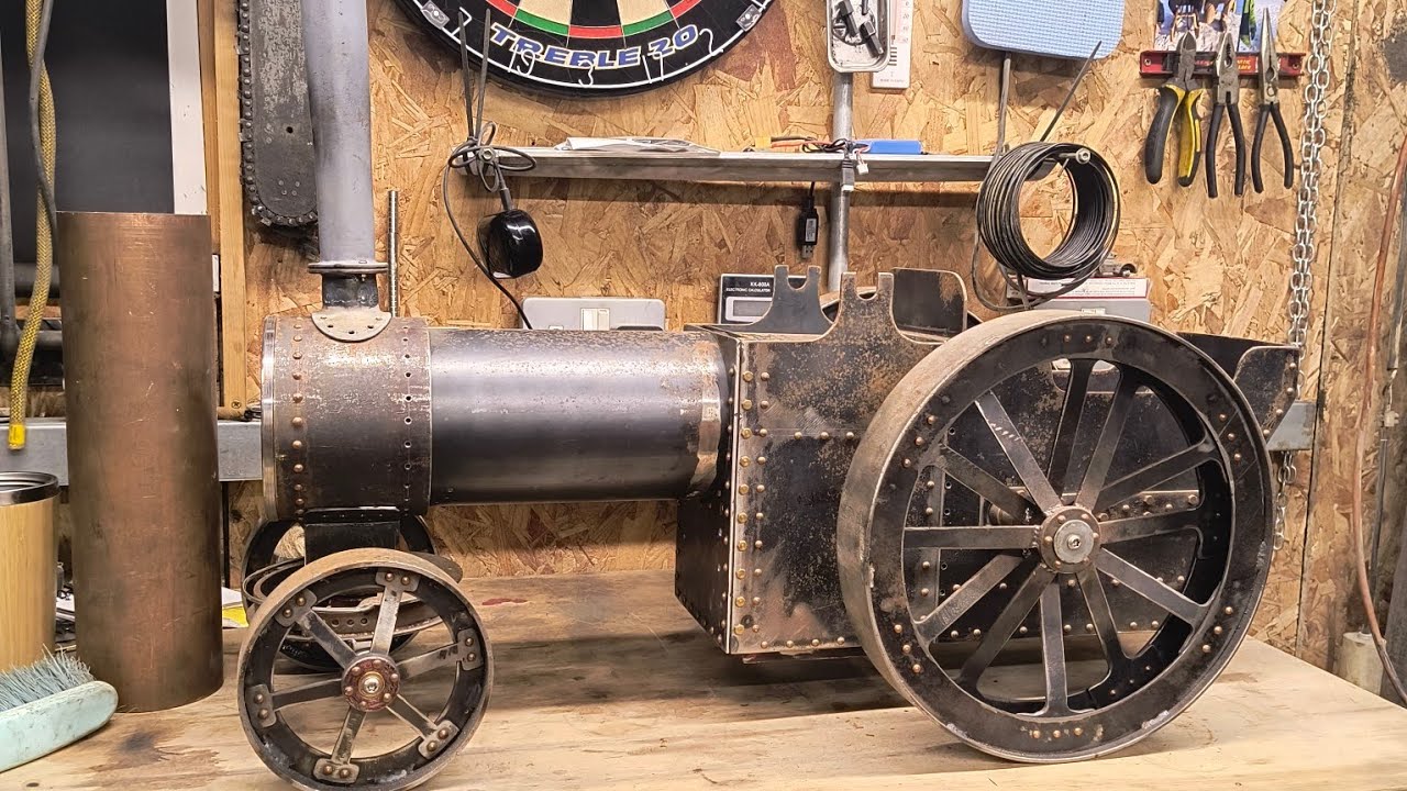 Channel update, Miniature traction engine. 