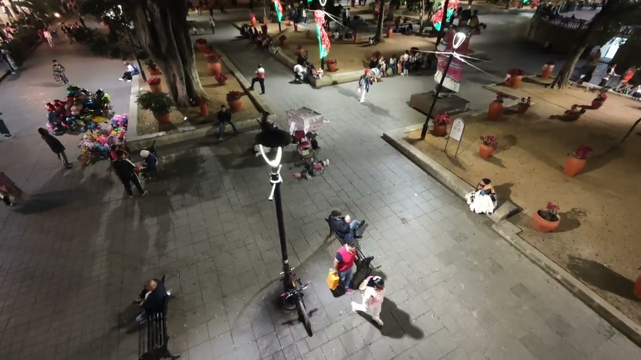 San martin del estado, Oaxaca de noche 