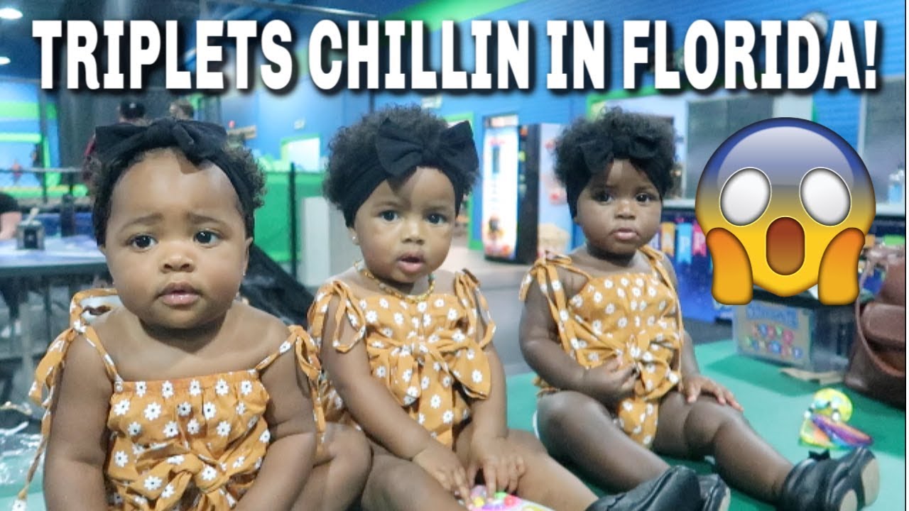 WE'RE BACK IN FLORIDA WITH TRIPLETS!! | THE GROVE RESORT