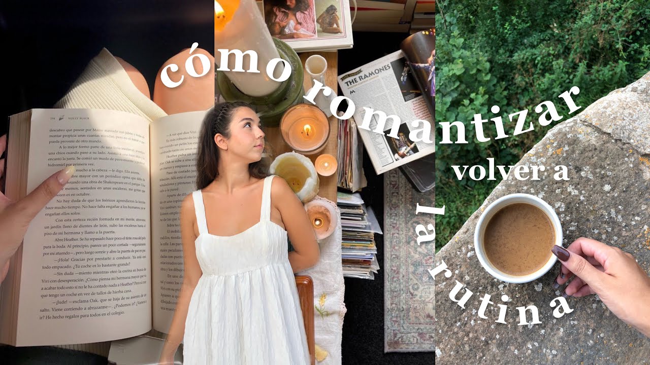 cómo romantizar la vuelta a la rutina ☕️🍁🍜