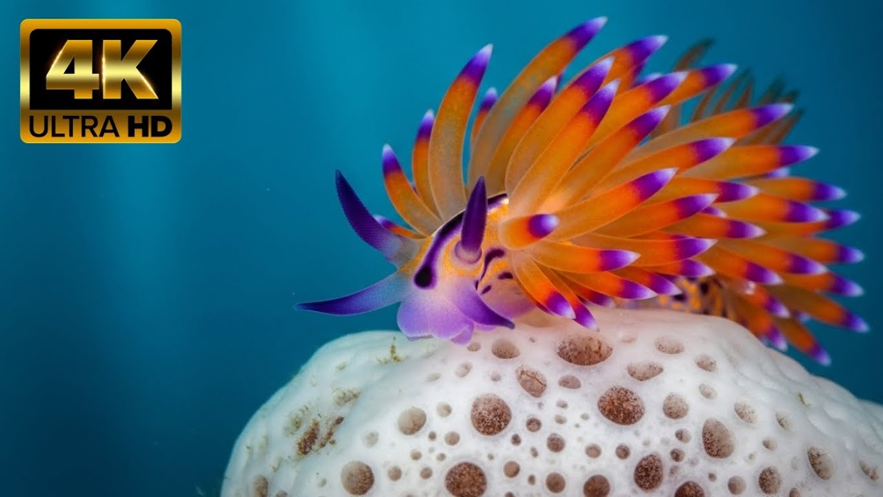 4K ULTRA | RELAXATION WITH ANIMAL SEA CREATURES | EPS05