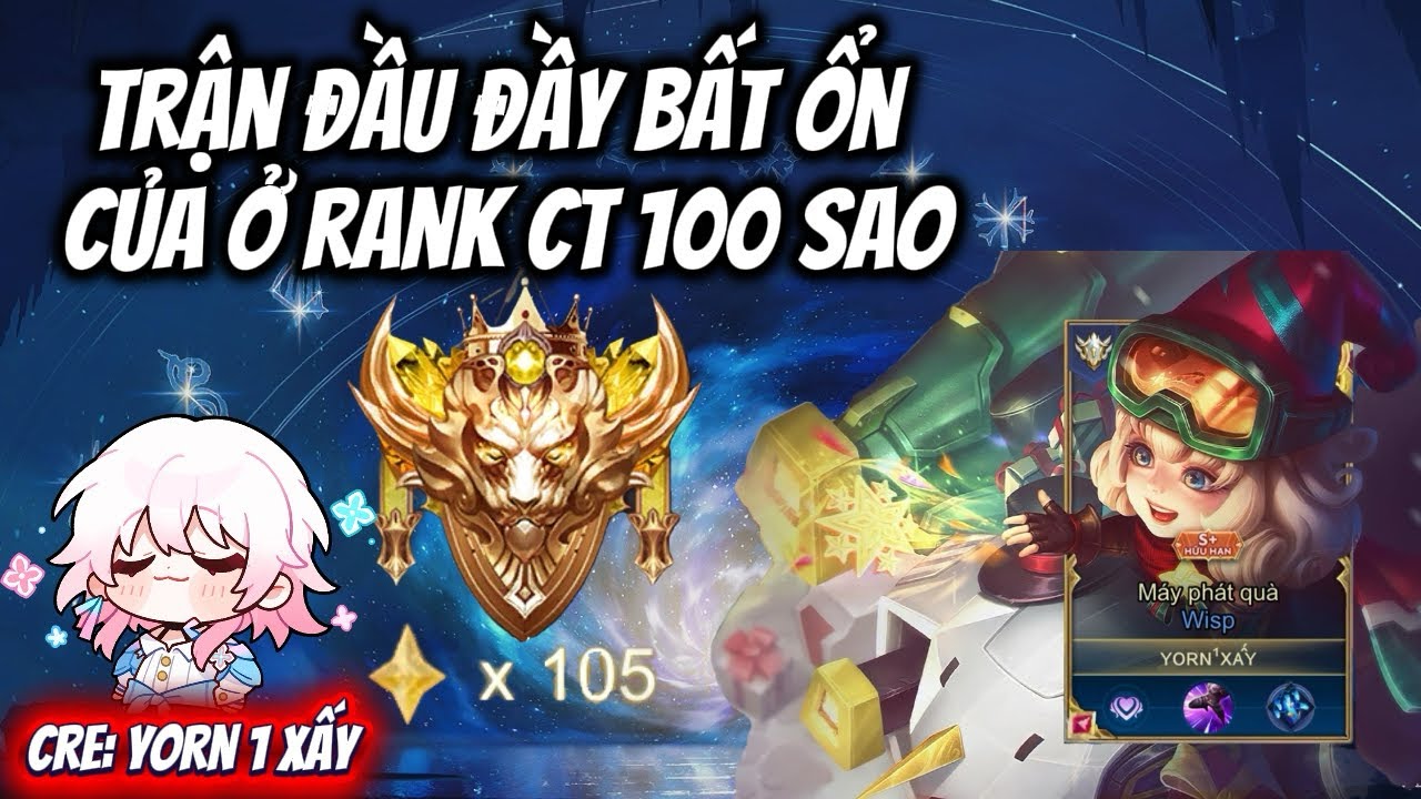 Trận đấu Đầy bất ổn của Y1X ở rank CT 100 sao:)
