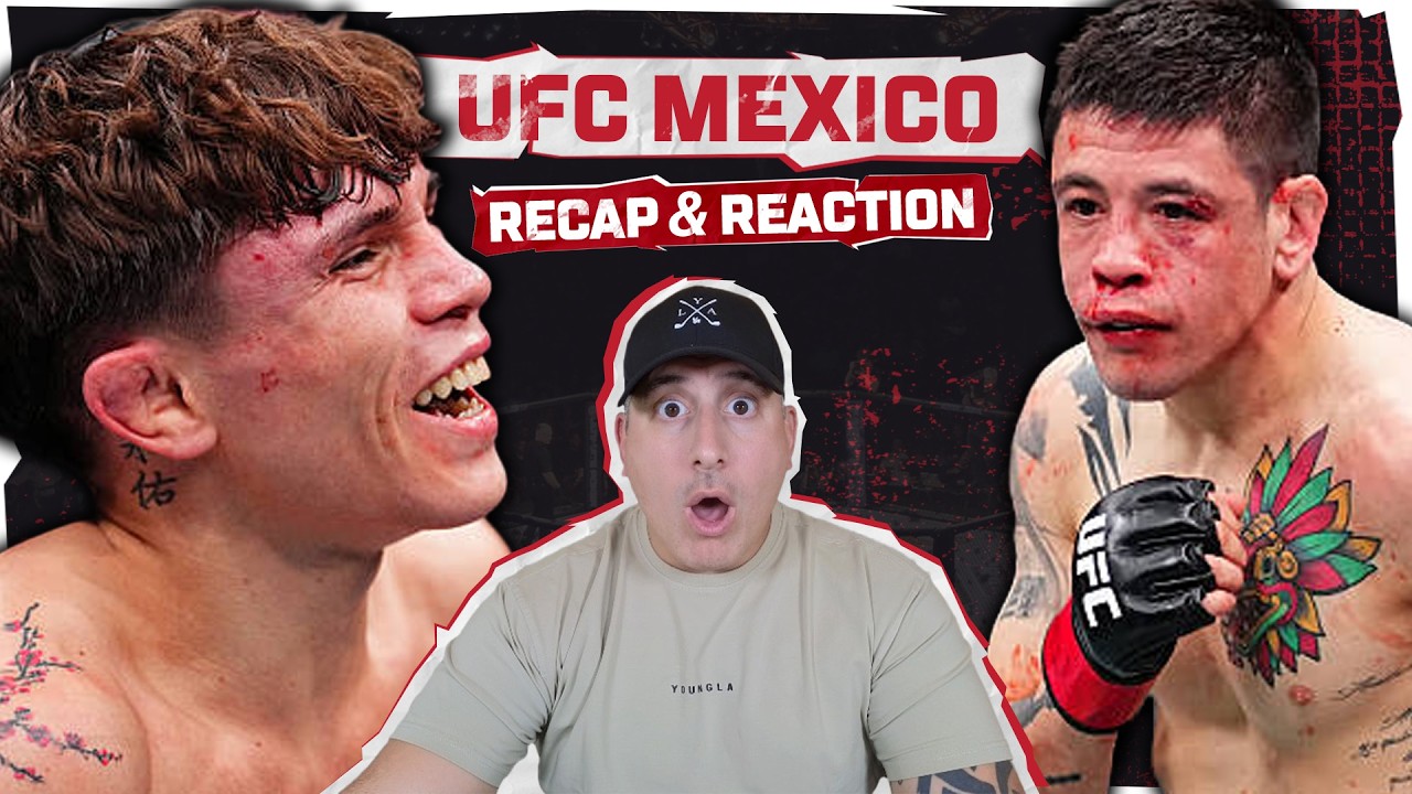 DOWN GOES MORENO! UFC Mexico Recap and Reaction