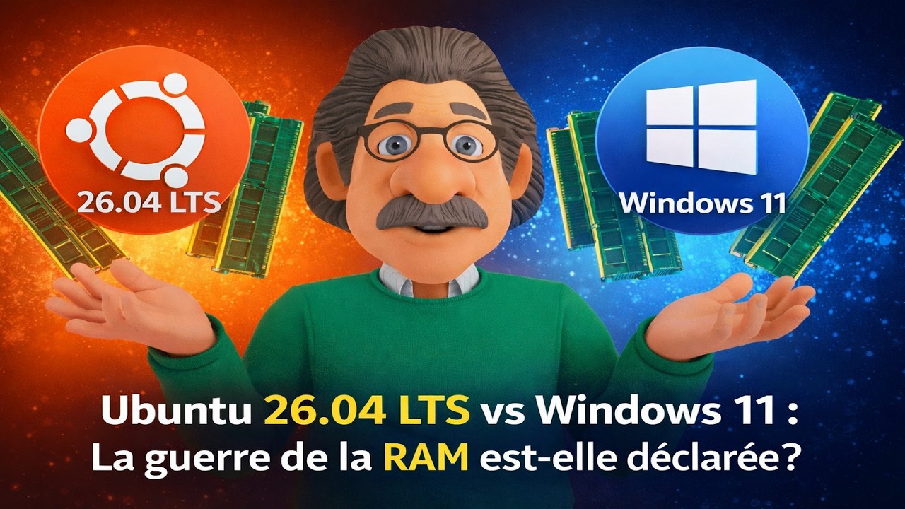 Ubuntu 26.04 LTS est-il plus lourd que Windows 11 ?