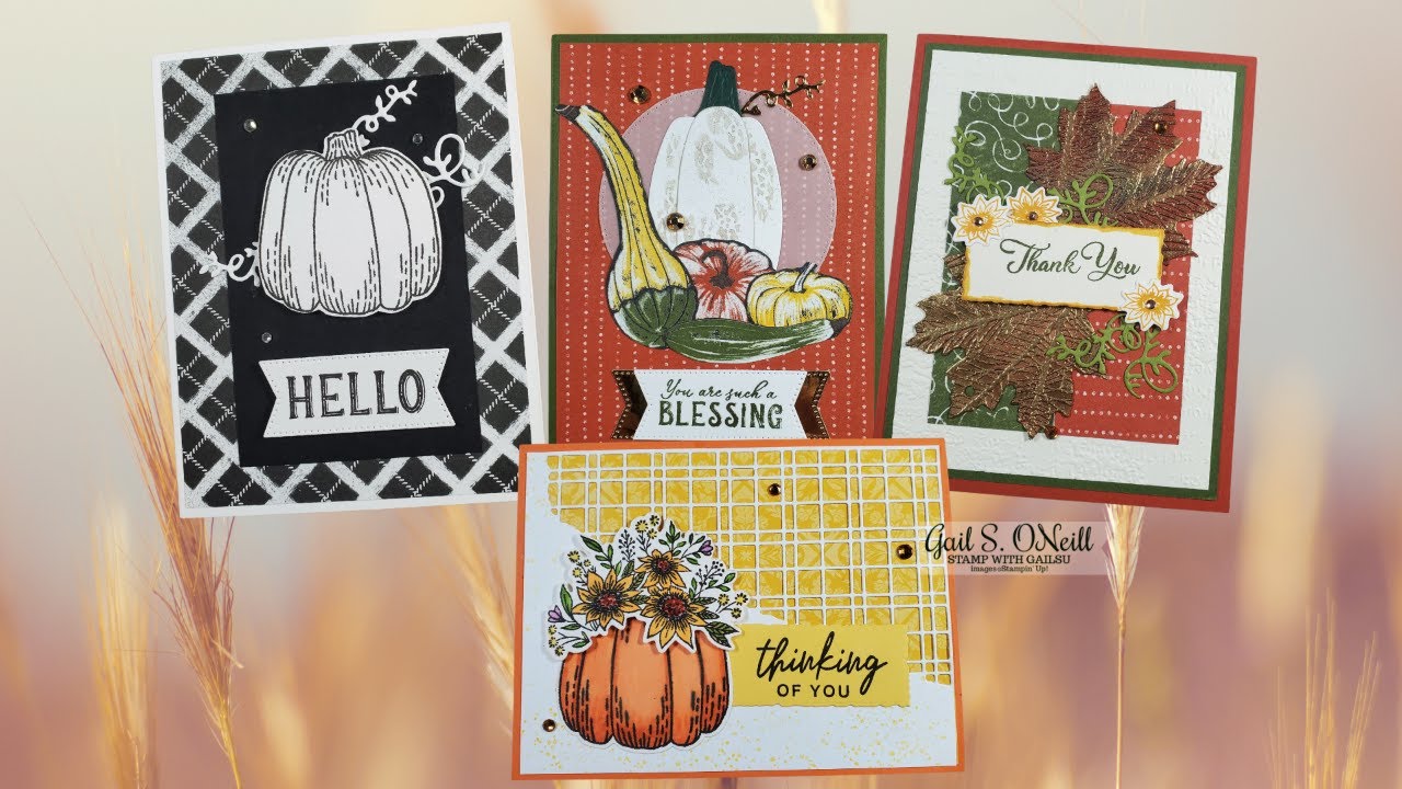 Hello Harvest, Stampin' Up!