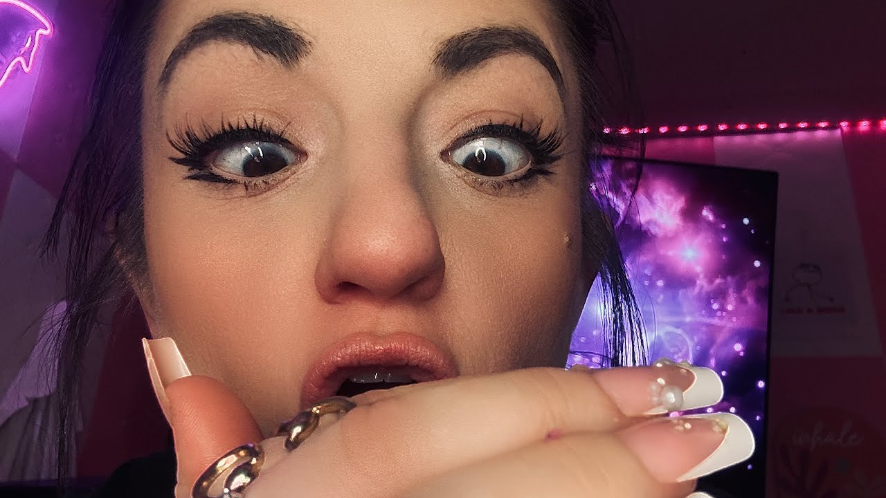 ASMR for the Sleepy (fast, wet mouth sounds, inaudible, jewelry)
