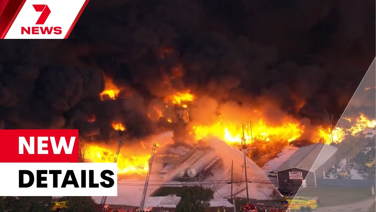 Aircraft’s engine fell off moments before the Kentucky disaster | 7NEWS