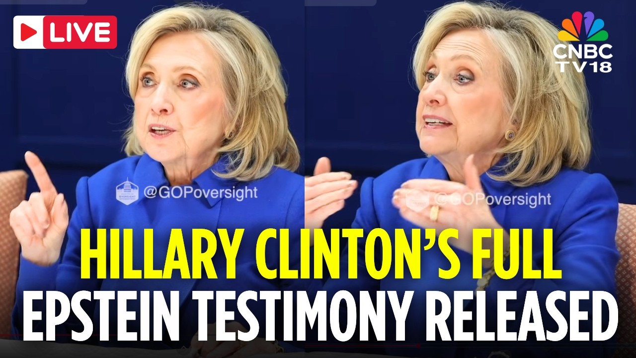 LIVE: Hillary Clinton's Testimony on Epstein Investigation Released By GOP Oversight Committee |N18G