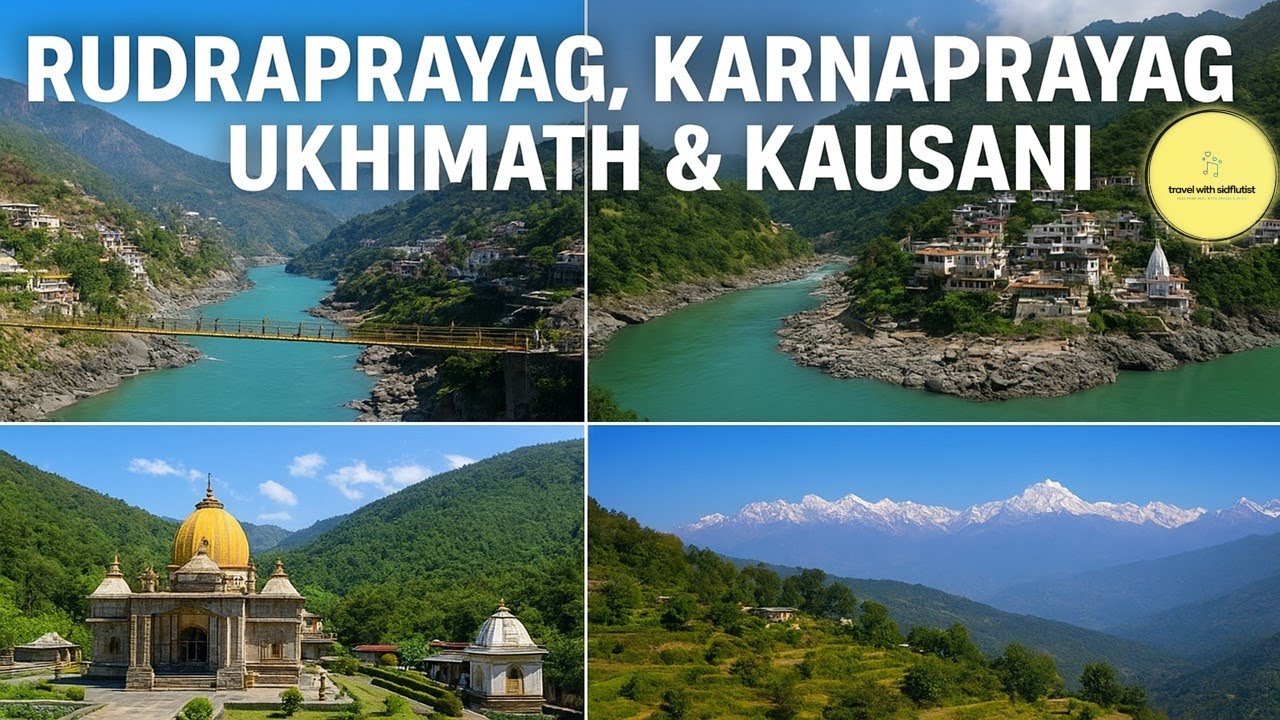 Rudraprayag to Kausani | Scenic Drive through Karnaprayag & Ukhimath | Uttarakhand Vlog