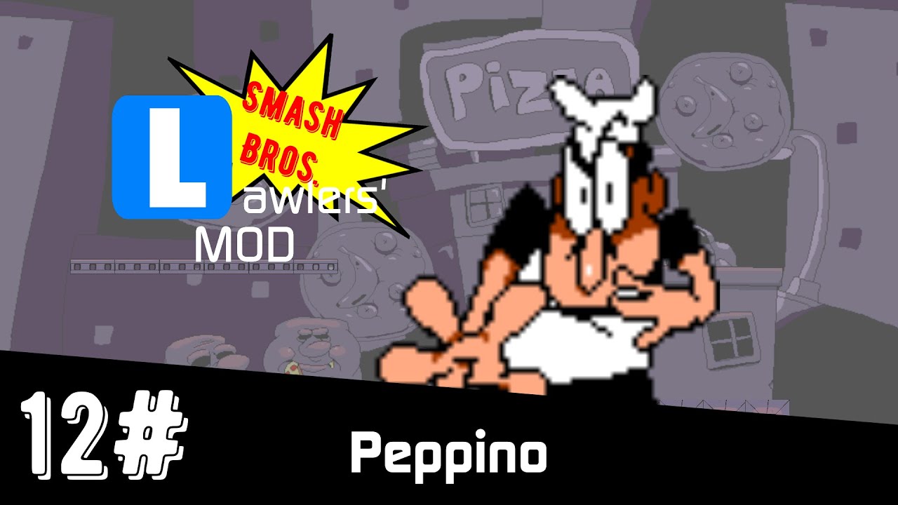 Smash Bros Lawlers' Mod: Peppino moveset