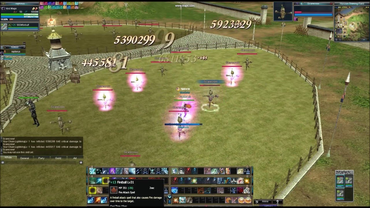rappelz zesua raptorus mdc 187 hysteria