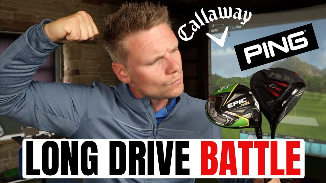Callaway Epic Flash vs Ping G410 - LONG DRIVE BATTLE
