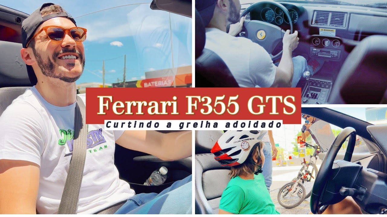 LEONE DRIVES | FERRARI F355 GTS, O SOM DIVINO E A GRELHA ABENÇOADA!