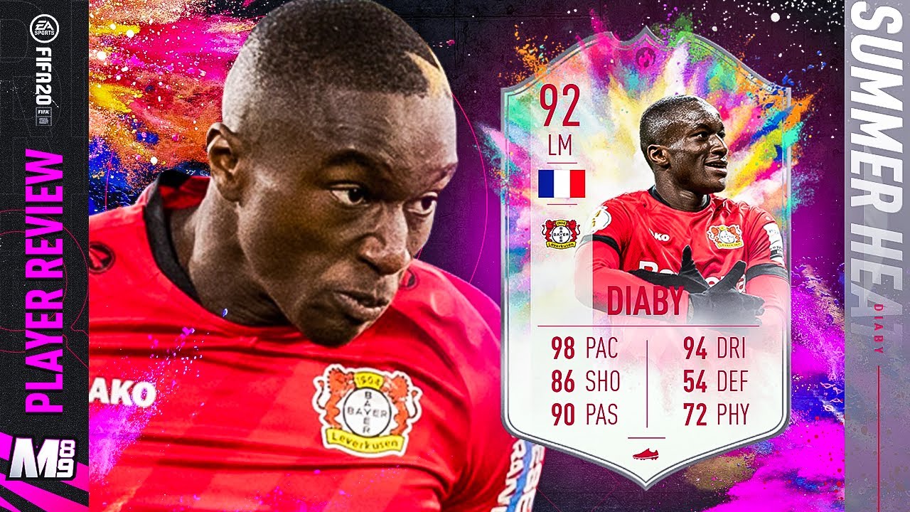 SUMMER HEAT DIABY PLAYER REVIEW | 92 DIABY REVIEW | FIFA 20 Ultimate Team