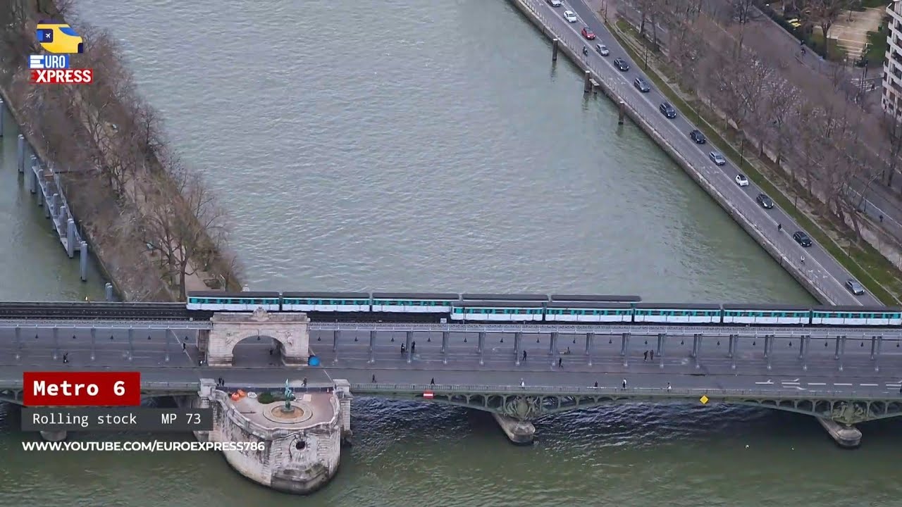 Champ de Mars–Tour Eiffel station RER -C et Métro -6 of Euro Express