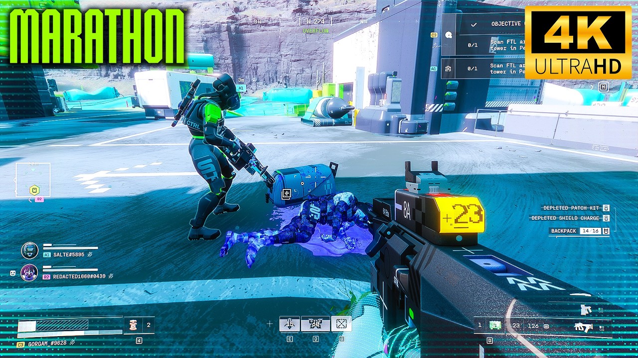 Marathon New Runner Thief Gameplay 4K (No Commentary)
