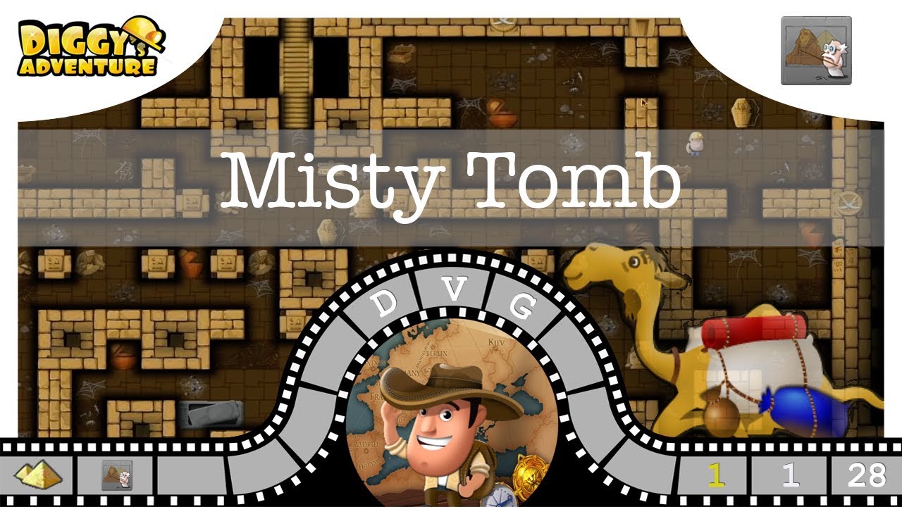 [~Egypt Main~] #28 Misty Tomb -Diggy's Adventure