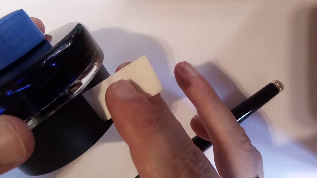 Обзор перьевой ручки S.T. Dupont Fidelio + первый взгляд на чернила LAMY Blue