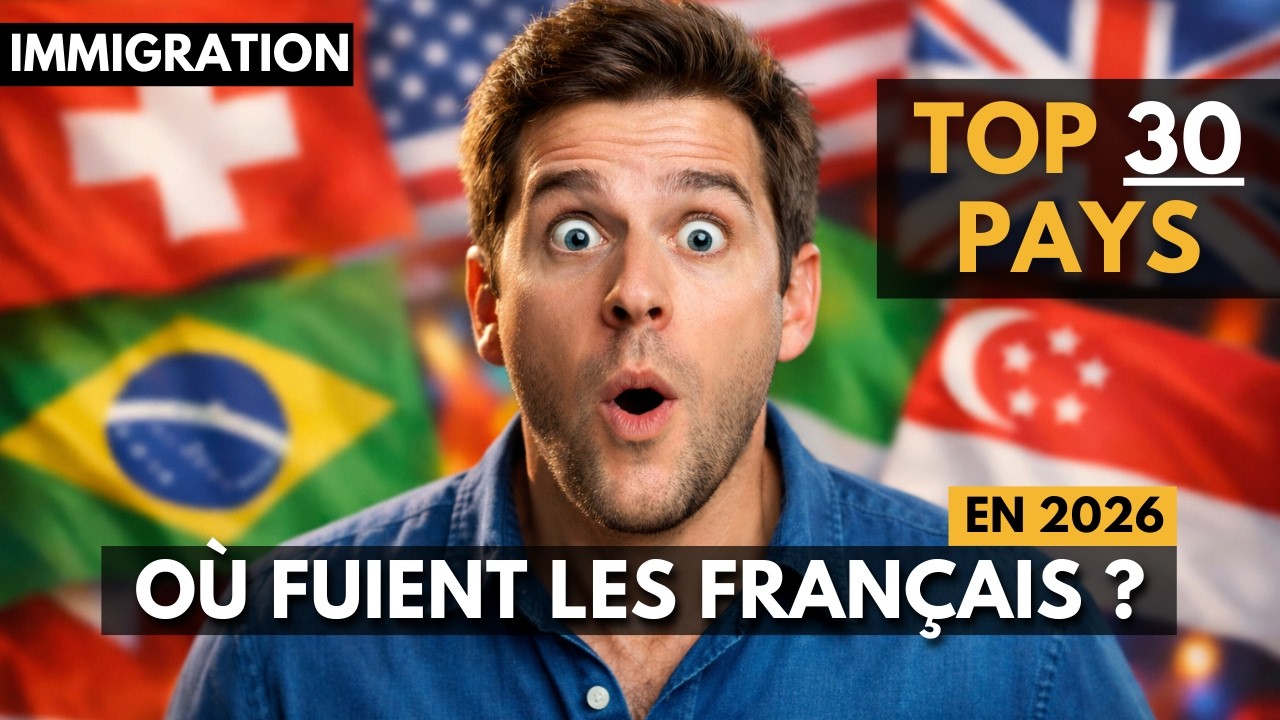 1,7M de Français à l'étranger : Le CLASSEMENT 2026 qui CHOQUE tout le monde (TOP 30)