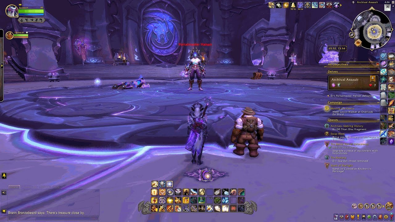 WoW The War Within / Season 3 Delve - Archival Assault Tier 4 with Portalmaster Harlan