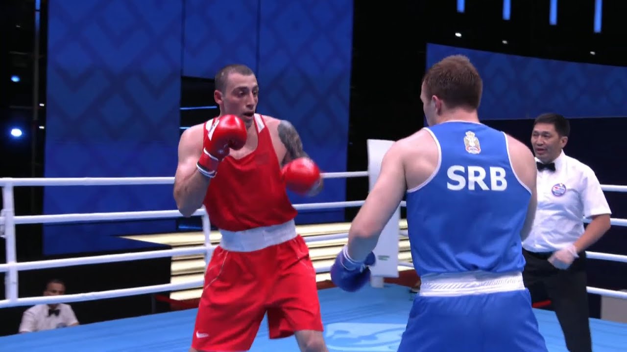 Quarterfinals (86kg) KUSHINASHVILI Georgii (GEO) vs  MIRONCHIKOV Vladimir (SRB) | EUBC 2022