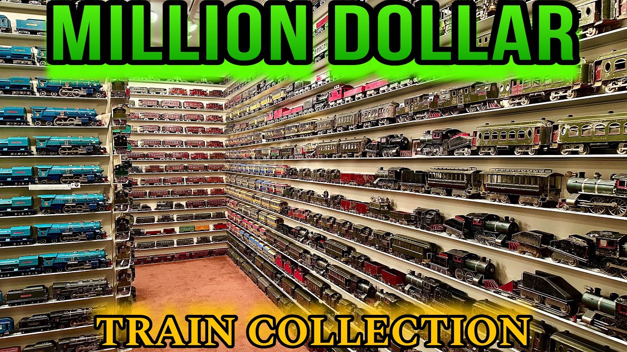 MILLION DOLLAR Toy TRAIN Collection!!