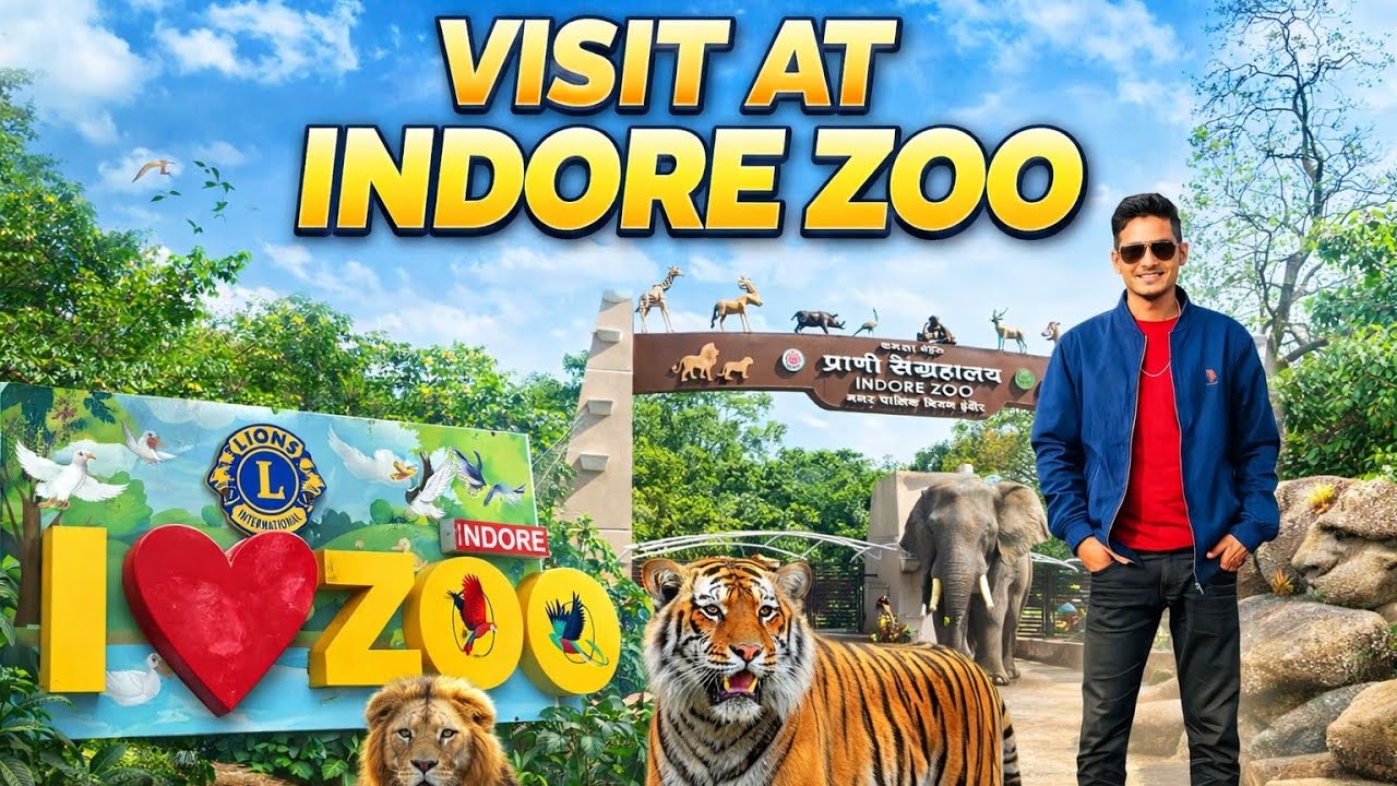 Indore Zoo Full Tour 2026 | Kamla Nehru Prani Sangrahalaya | Zoo Vlog | Family Trip