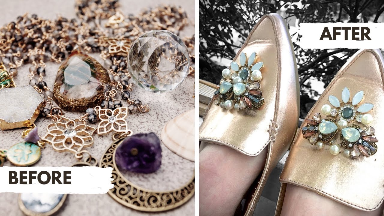 Try this Free Jewelry Trick on Old Shoes
