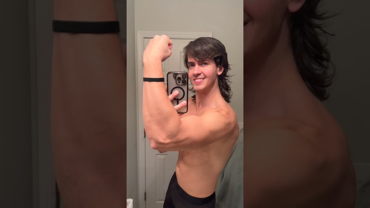 Post-workout pump from today’s workout 💪