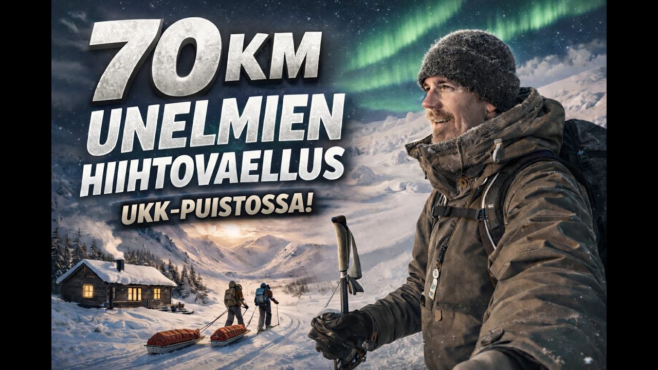 70km Unelmien hiihtovaellus UKK-puistoon