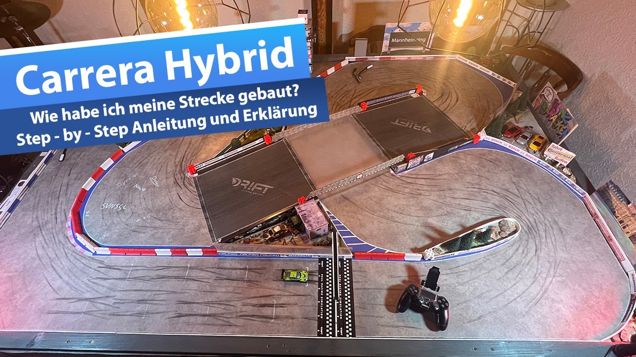 Carrera Hybrid: Wie habe ich meine Strecke gebaut? Step - by - Step Anleitung