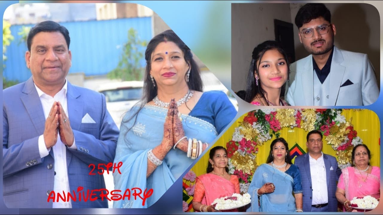 25th Anniversary | Dance Dedicated to Mom and Dad | Silver Jubilee Celebration | Couple Journey |