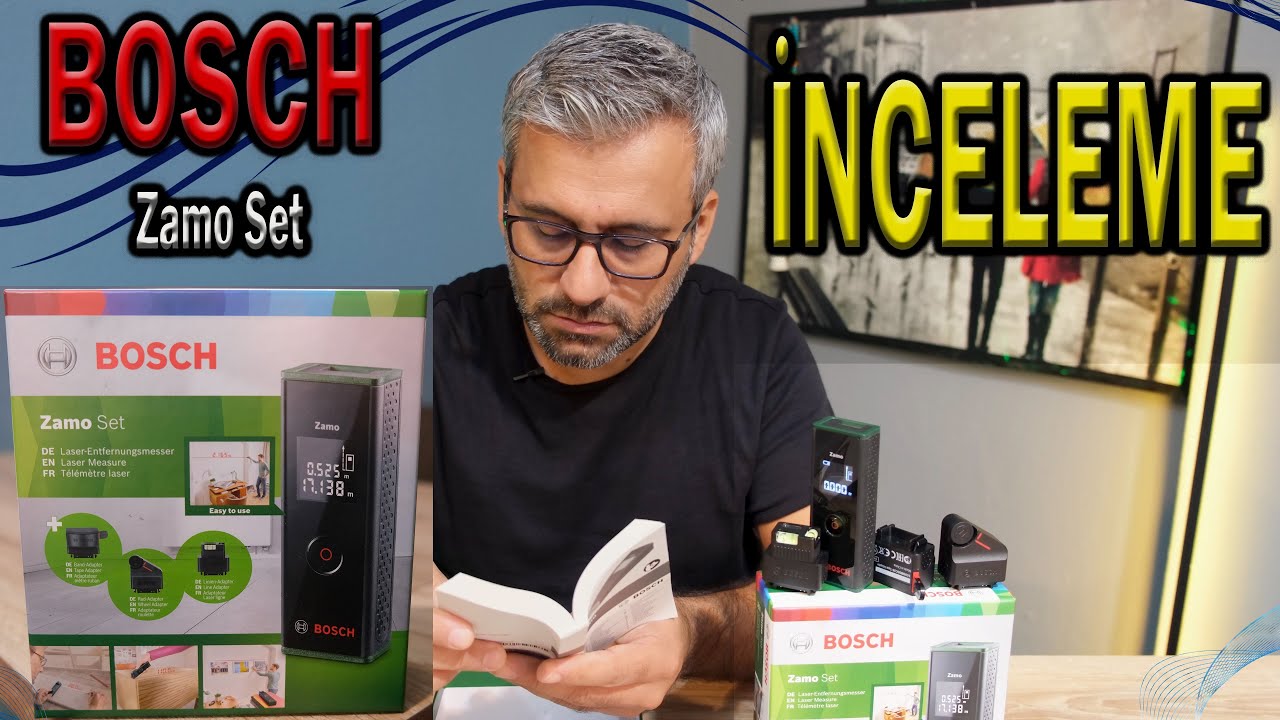 BOSCH Zamo Set  Lazer metre -:- İnceleme -:- DIY