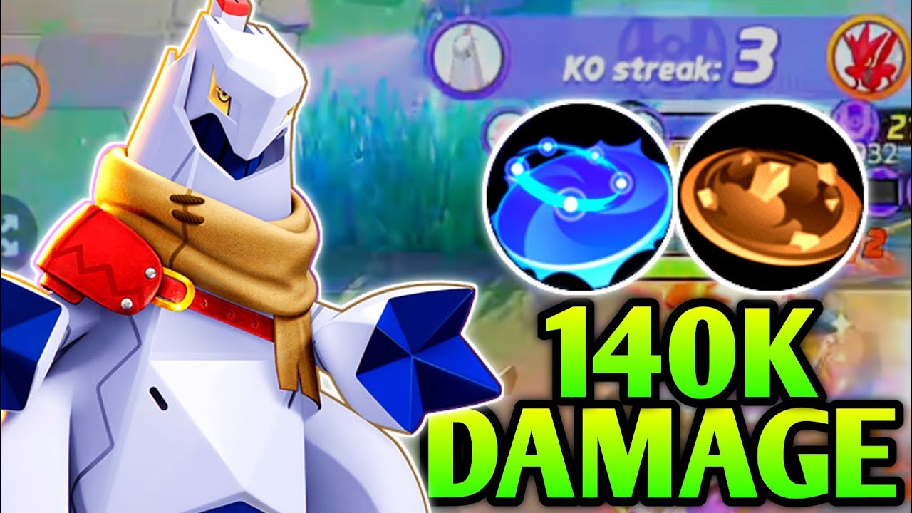 140K Damage 😳 Buffed Duraludon Is Insane Attacker Now With This Build 😮 Pokemon Unite