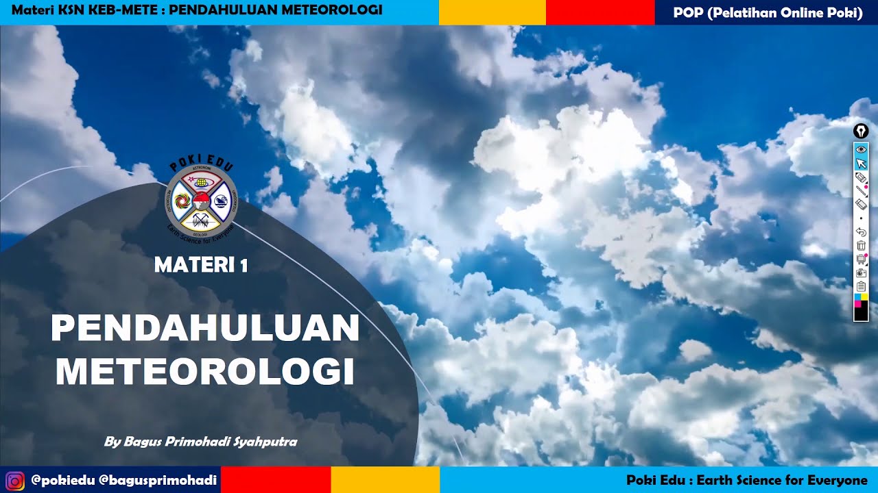 [ME1] Pendahuluan Meteorologi | Materi Ringkas Meteorologi OSN/KSN Kebumian Geografi SMA