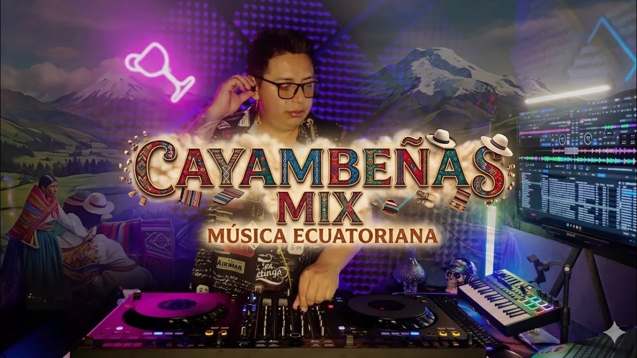 CAYAMBEÑAS MIX - MUSICA CHICHA ECUATORIANA