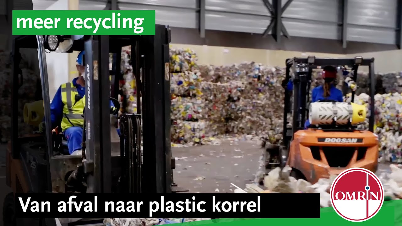Van afval tot plastic korrel voor IKEA!