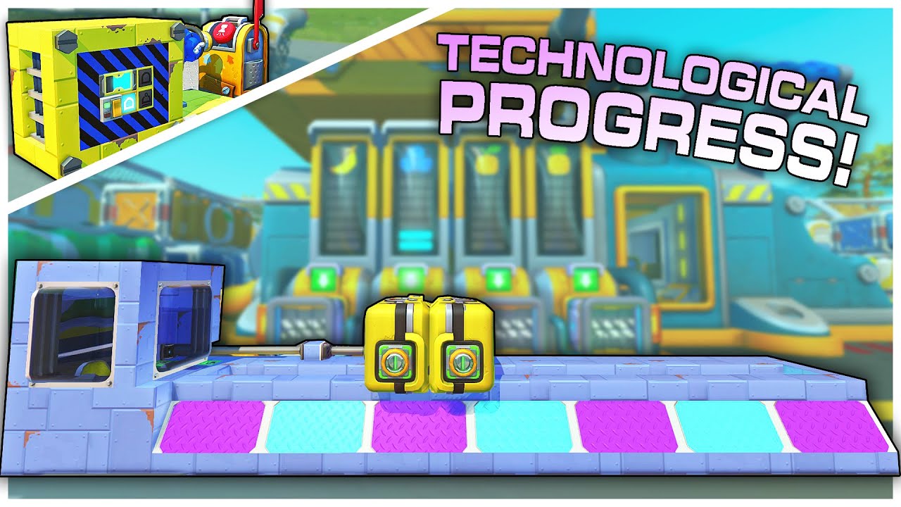 UPGRADING My Packing & Trading Stations With NOOB LOGIC! (Scrap Mechanic Survival Ep. 25)