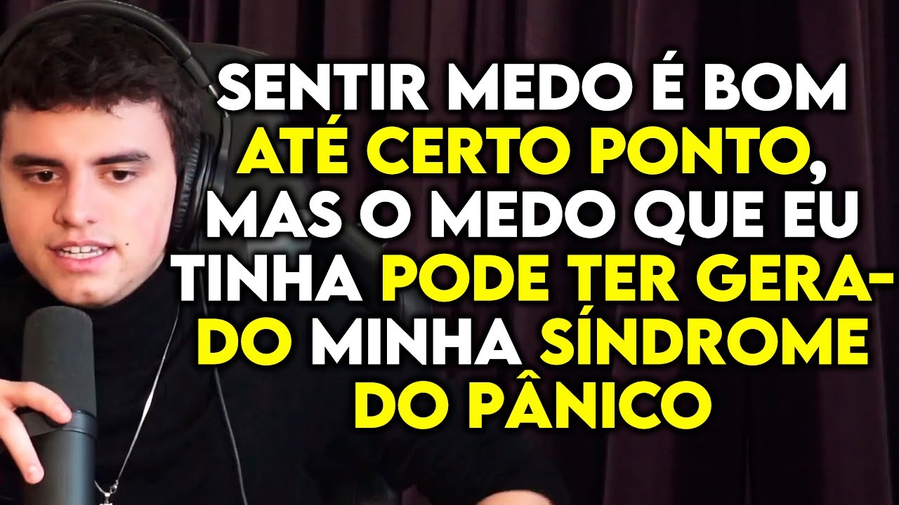 SENTIR MEDO É NORMAL? | Lutz Podcast