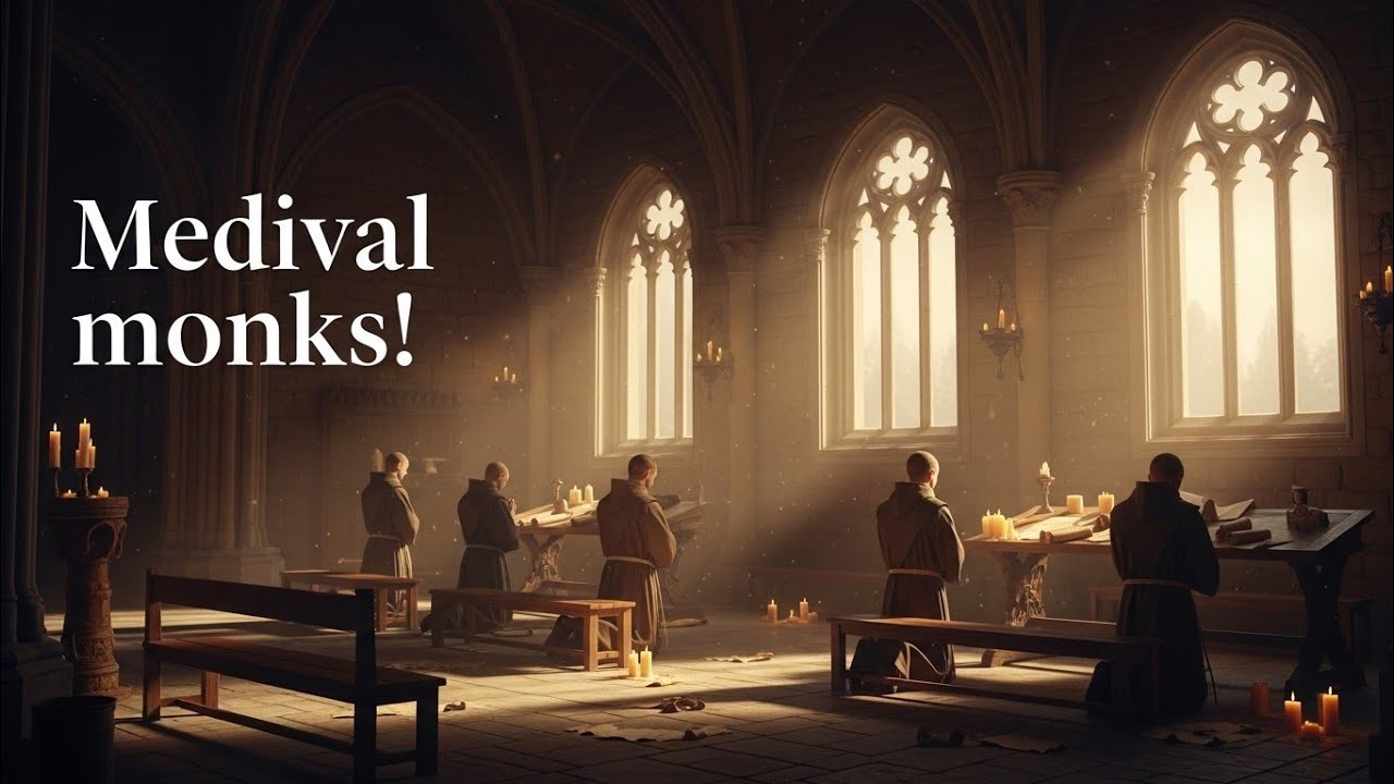 Quiet Lives of Medieval Monks | Relaxing History for Sleep”
