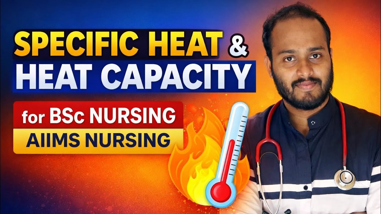Important #mcqs from specific heat capacity #bscnursing #examination