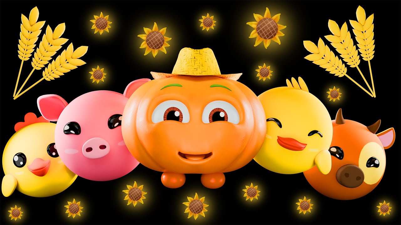 🐄 Old MacDonald Had A Farm with Funky Fruits | Baby Sensory & Song | Fun Animation & Dance Party 🍓