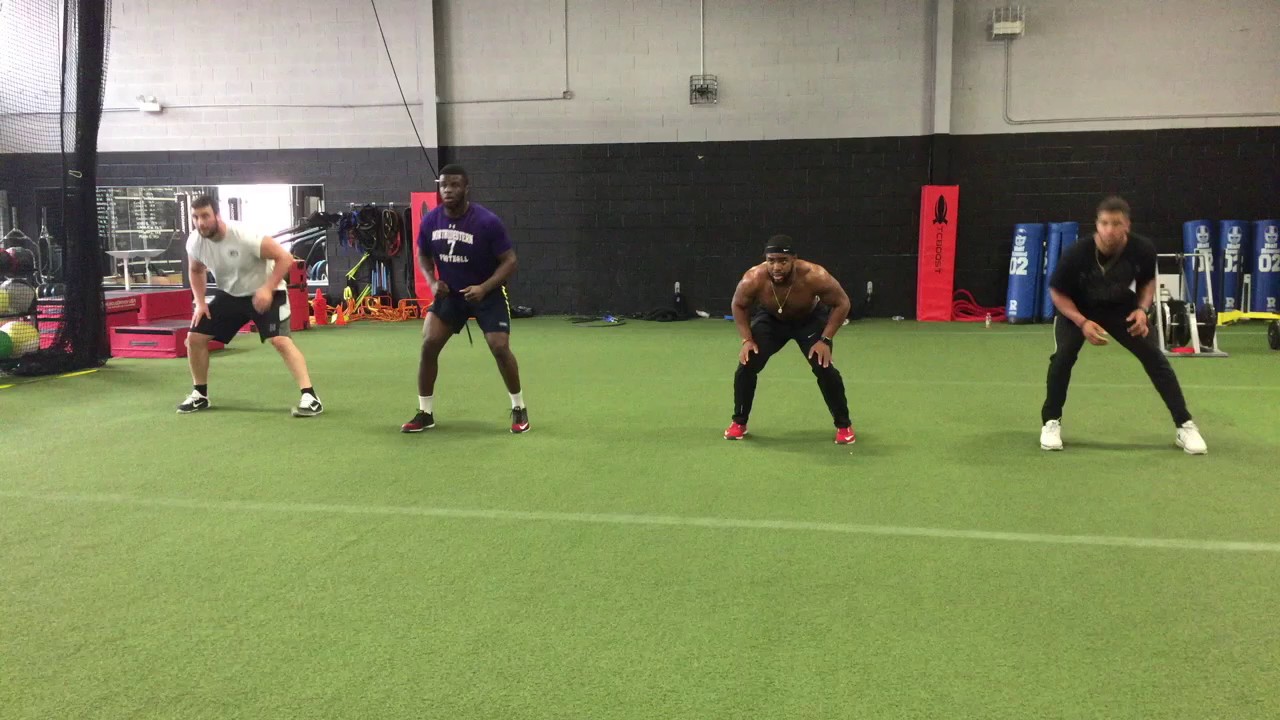 NFL Crossover Step Agility Emphasis Session