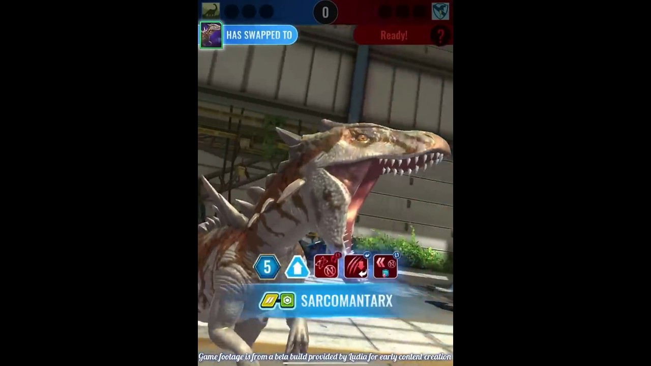 Unique SARCOMANTARX: the REAL Jurassic World Alive Nightmare!